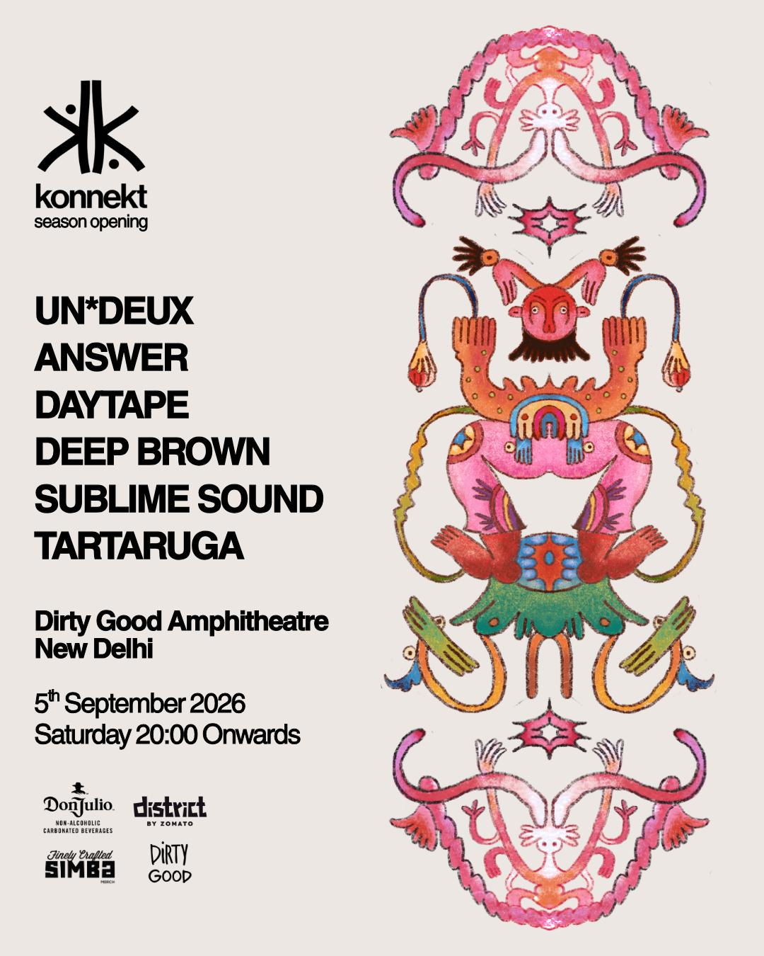 Konnekt Open Air : Undeux, Answer, Deep Brown, Sublime Sound & More