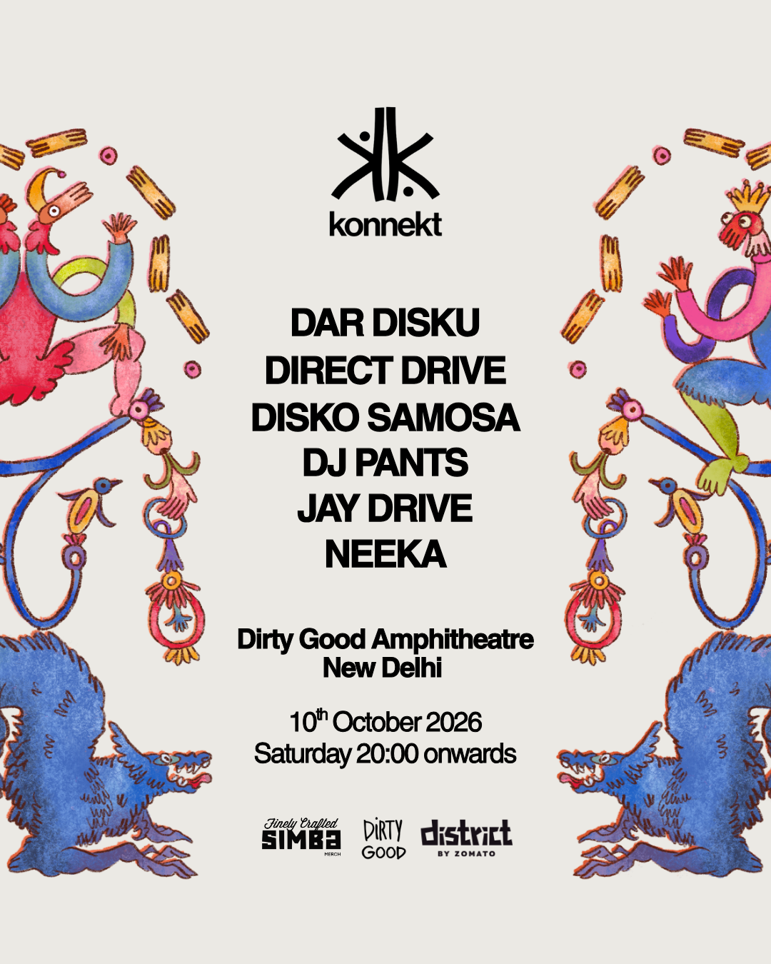 Konnekt Open Air: Dar Disku, Direct Drive, Disko Samosa & More